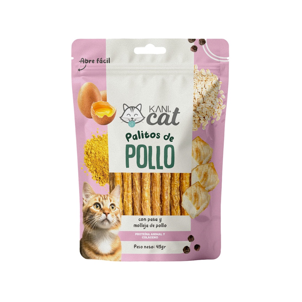 Palitos  KANI Cat de Pollo 